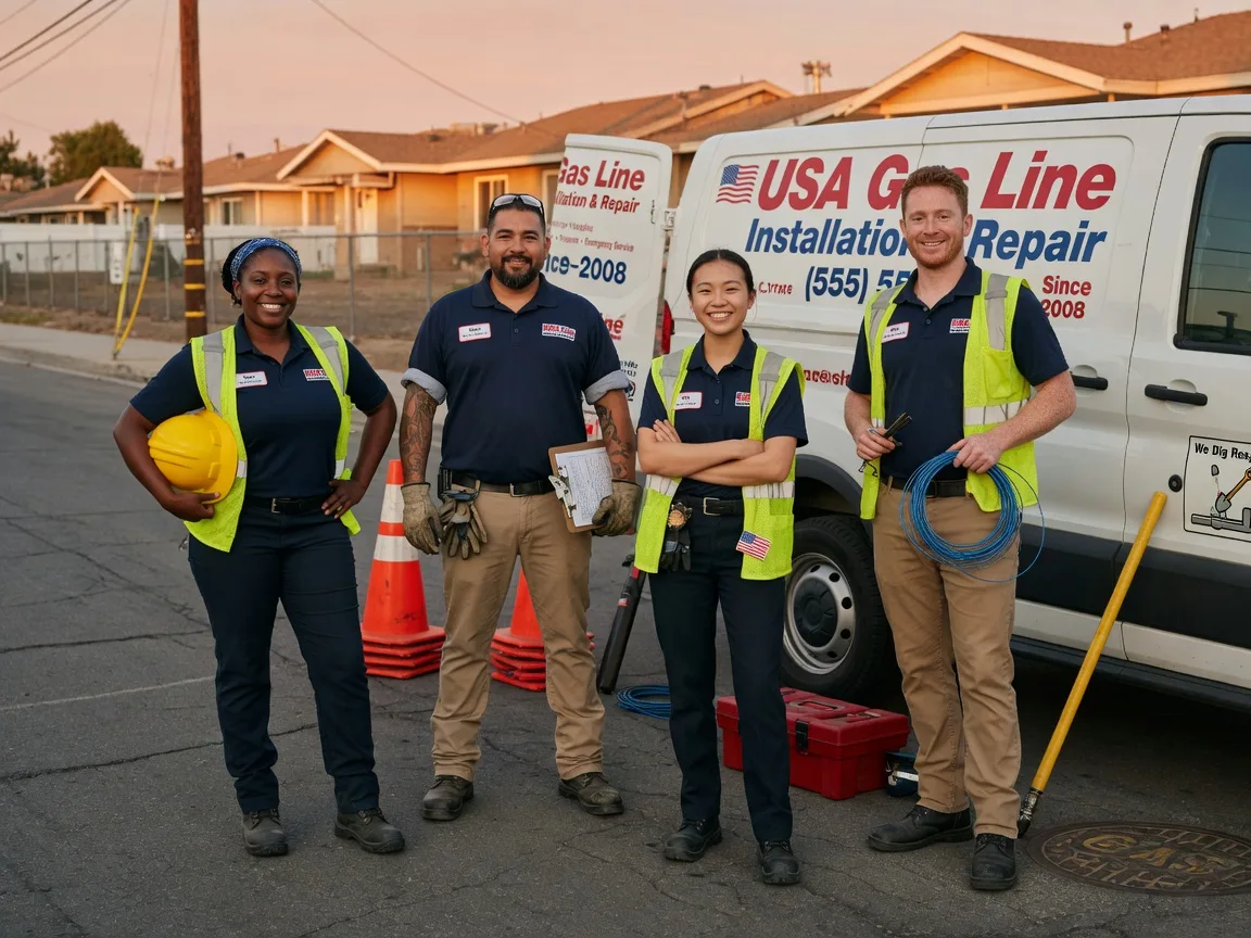 Gas Line Installation company in Meriden, IA